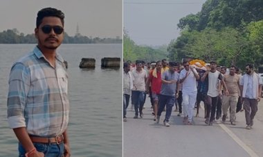 CG NEWS : BJP नेता की कार से टक्कर में कांग्रेस नेता की मौत, मचा बवाल