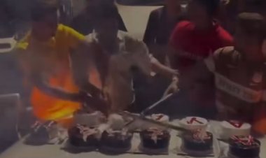 MP News: तलवारों से केक काटकर जन्मदिन मनाने का खतरनाक ट्रेंड, सड़क पर गाड़ियां लगा मचाया बवाल