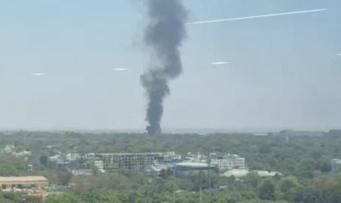 Breaking News : BHEL परिसर में लगी भीषण आग,एरिया में मची अफरा-तफरी