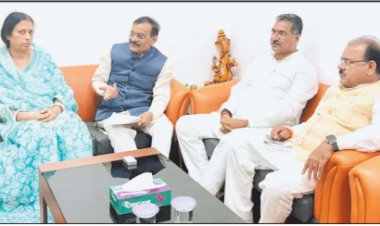 MP News: भाजपा दफ्तर पहुंची महापौर, मिली फटकार