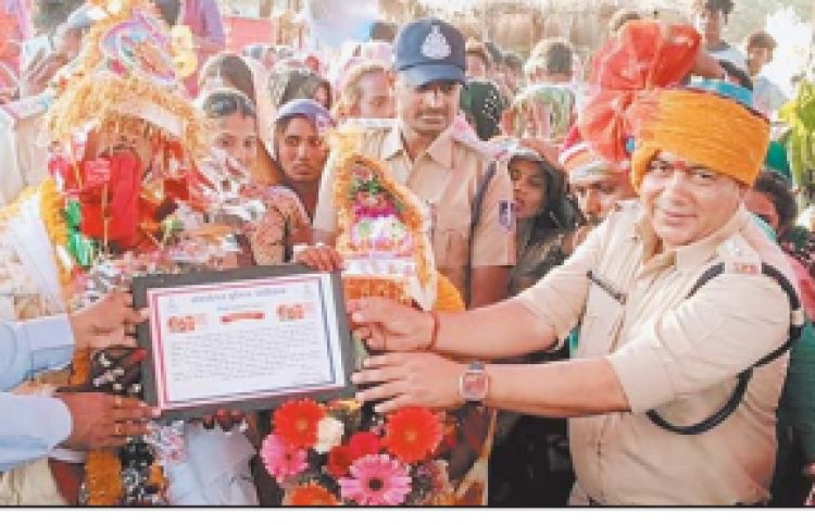 MP NEWS : आदिवासी समाज की पहली शादी, जिसमें दहेज-दापा, शराब का उपयोग नहीं