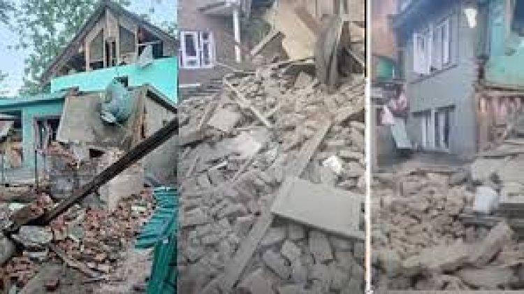 Pahalgam Attack में आतंकियों पर कार्रवाई, आसिफ के घर ब्लास्ट,आदिल का घर ध्वस्त