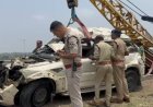 Road Accident : रतलाम में एक्सप्रेसवे पर बिहार STF जवानों की पलटी गाड़ी, 2 की मौत