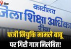फर्जी नियुक्ति मामले बाबू पर गिरी गाज, निलंबित