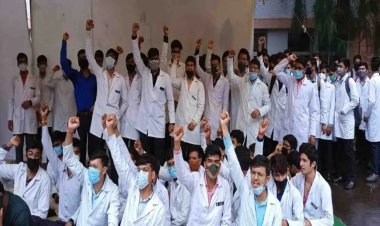 BHOPAL NEWS : हमीदिया में जूनियर डॉक्टर्स हड़ताल पर, DME को पद से हटाने की मांग 