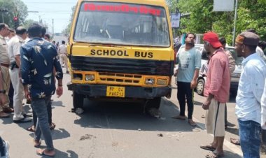 Bhopal Road Accident : राजधानी में तेज रफ्तार बस का कहर, 1 युवती की मौत