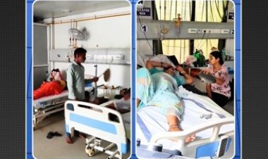 MP NEWS : ICU का सेंट्रलाइज AC एक माह से बंद, मरीज घर से लेकर आ रहे पंखे-कूलर