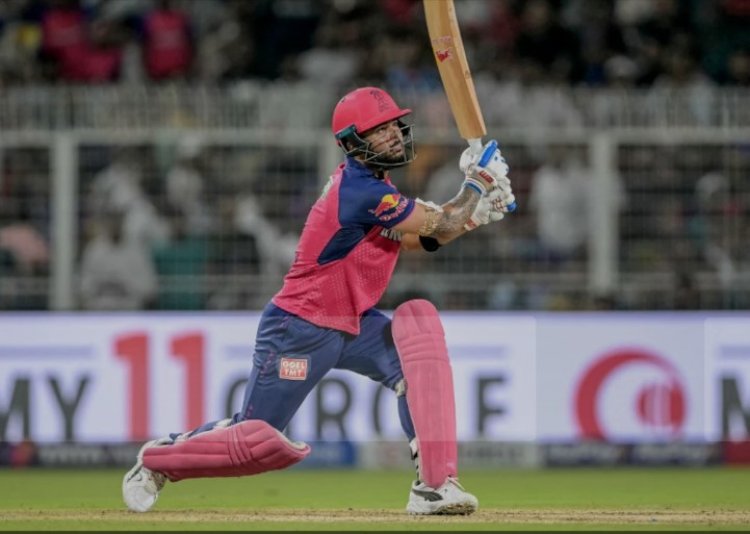 Ipl 2025 : Riyan Parag ने जड़े 6 बॉल पर 6 छक्के, आईपीएल में ऐसा करने वाले बने पहले बल्लेबाज