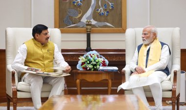 CM डॉ. मोहन यादव ने दिल्ली में प्रधानमंत्री नरेंद्र मोदी से की मुलाकात