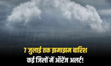 MP Weather Update: मध्यप्रदेश में पूरे सप्ताह झमाझम बारिश, कई जिलों में भारी से अति भारी बारिश का अलर्ट
