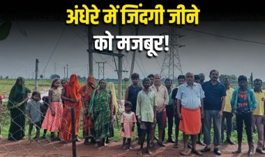 खराब विद्युत ट्रांसफार्मर न बदले जाने से लालगांव में छाया अंधेरा