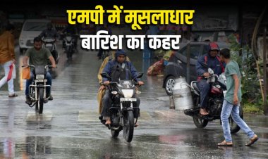एमपी में मूसलाधार बारिश का कहर