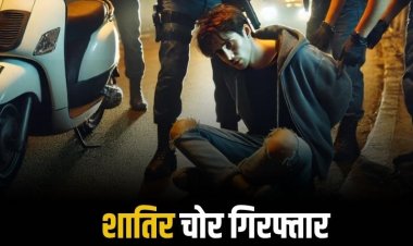 शातिर बदमाश गिरफ्तार, तीन बड़ी चोरियों का खुलासा, एक दर्जन मामलों में पहले से वांछित