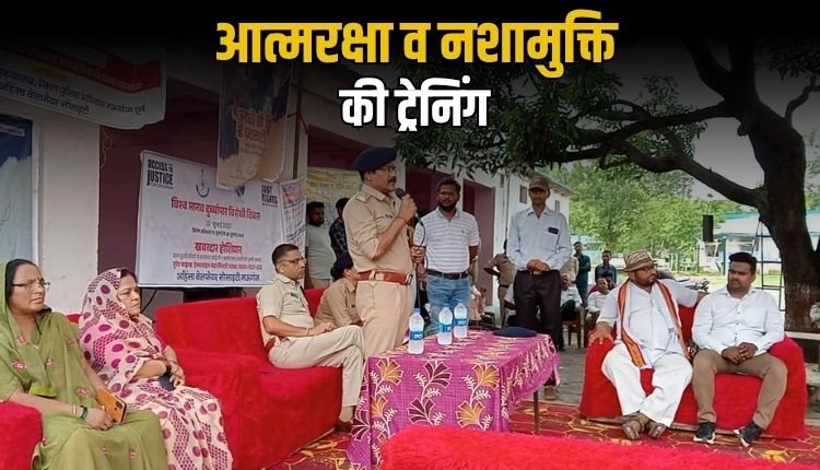 मऊगंज में सृजन कार्यशाला तथा नशा से दूरी है जरूरी कार्यक्रम का हुआ आयोजन