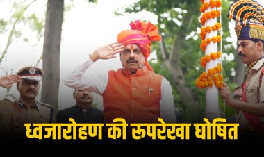 स्वतंत्रता दिवस 2025: मध्यप्रदेश के जिला मुख्यालयों पर ध्वजारोहण की आधिकारिक रूपरेखा घोषित