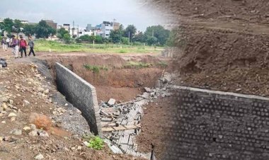 इंदौर में पानी की टंकी की दीवार गिरी, एक मासूम समेत 3 की दर्दनाक मौत