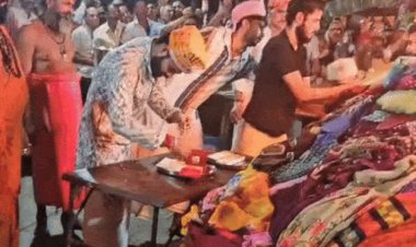 दादा धूनीवाले दरबार में 20 तोला सोने-चांदी की आहुति