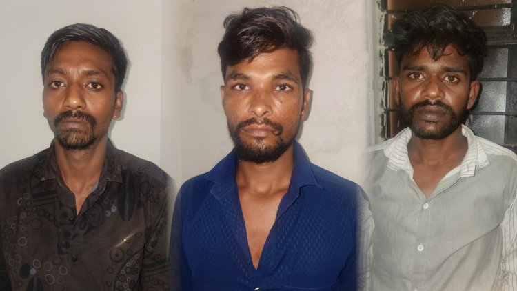 इंदौर: लाखों की चोरी करने वाले 3 चोर गिरफ्तार, LED और चांदी बरामद