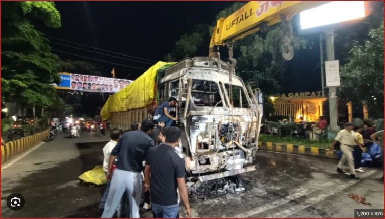 इंदौर ट्रक हादसे में DCP अरविंद तिवारी PHQ अटैच सहायक पुलिस आयुक्त सुदेश सिंह निलंबित