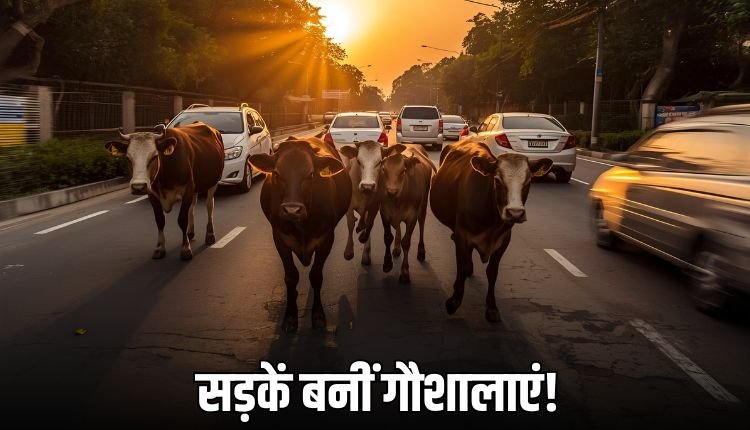 रीवा में बेलगाम आवारा मवेशियों से जनजीवन बेहाल, प्रशासन मौन