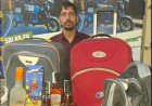 INDORE: अवैध शराब का परिवहन करने वाला आरोपी गिरफ्तार, बैग से जब्त हुईं महंगी शराब की बोतलें