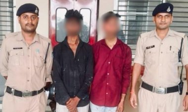अटल पार्क के पास घर में चोरी, दो आरोपी गिरफ्तार