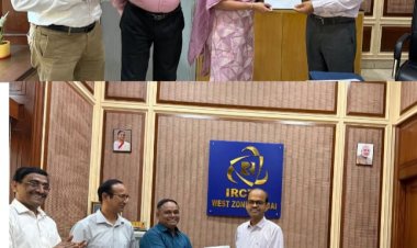 IRCTC पश्चिमी क्षेत्र मुंबई द्वारा अगस्त और सितंबर 2025 के श्रेष्ठ कर्मचारी सम्मानित