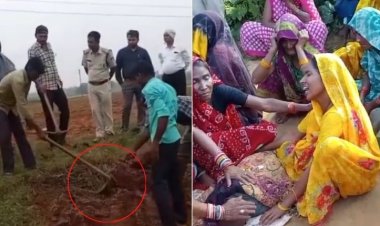 मऊगंज सिरप कांड- जांच के लिए कब्र खोदकर निकाली गई मासूम की बॉडी 