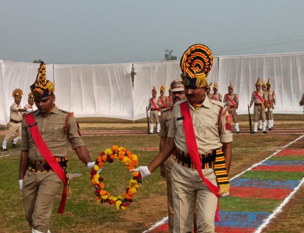 पुलिस स्मृति दिवस पर मऊगंज में शहीद पुलिसकर्मियों को दी गई श्रद्धांजलि, परेड और मार्च पास्ट के साथ कार्यक्रम सम्पन्न