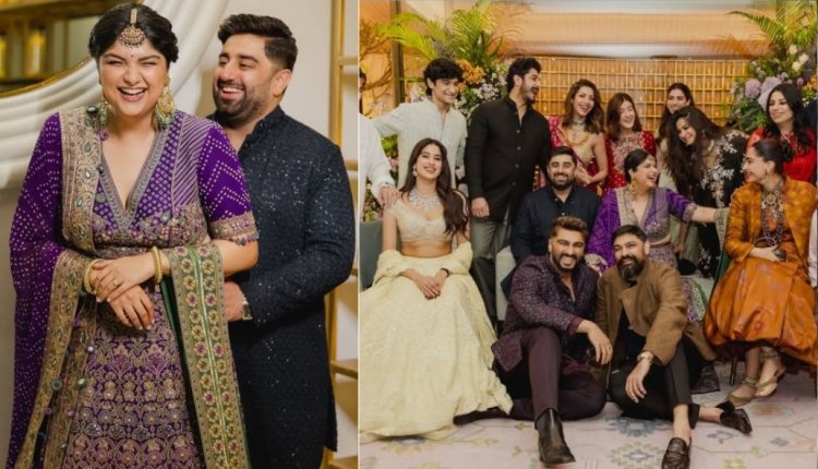 जान्हवी कपूर की बहन ने रचाई सगाई, परिवार के साथ शेयर की खूबसूरत तस्वीरें