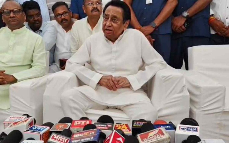 परासिया में कमलनाथ ने पीड़ित परिवारों से की मुलाकात