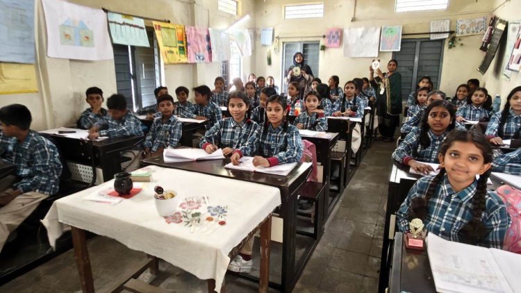 भोपाल के सांदीपनी स्कूल में बच्चों की सेहत की जांच, स्कूल शिक्षा विभाग ने बढ़ाया फोकस