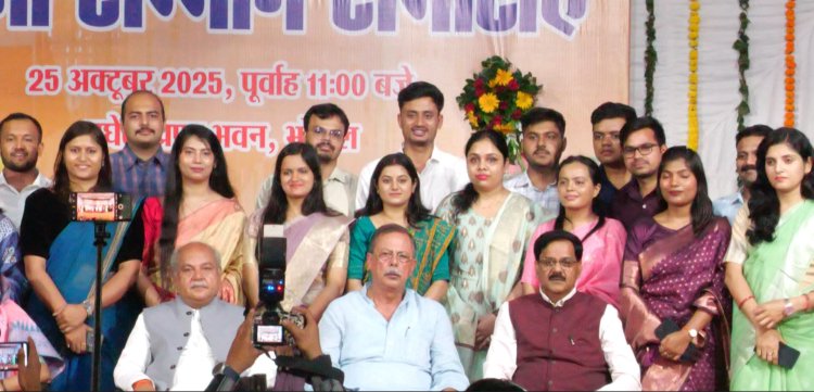 विंध्य के 59 प्रतिभाओं का हुआ सम्मान, नरेंद्र सिंह तोमर ने कहा- प्रतिभाओं की भूमि है विंध्य