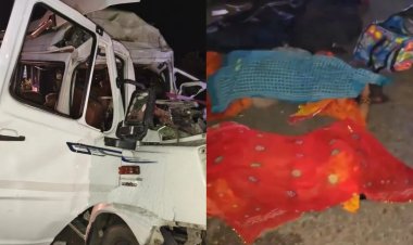 राजस्थान में भीषण सड़क हादसा, खड़े ट्रेलर में घुसी टूरिस्ट बस 15 की  मौत