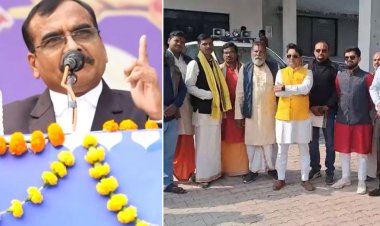 रीवा: IAS संतोष वर्मा के विवादित बयान पर ब्राह्मण समाज का उग्र विरोध