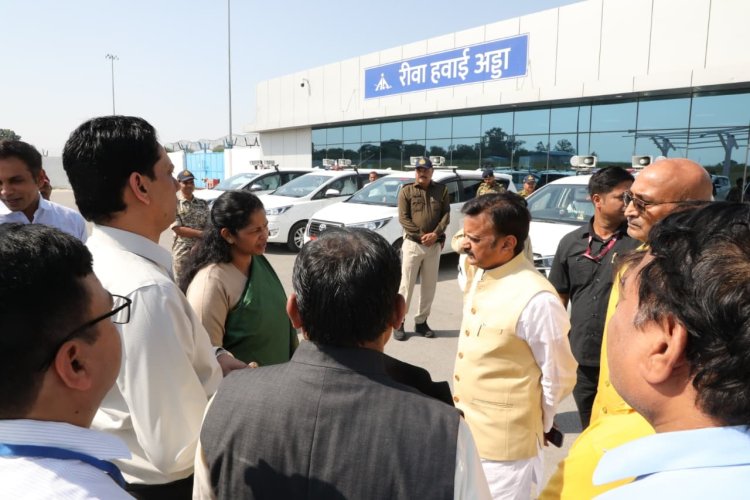 रीवा एयरपोर्ट से दिल्ली के लिए उड़ान की काउंटडाउन शुरू