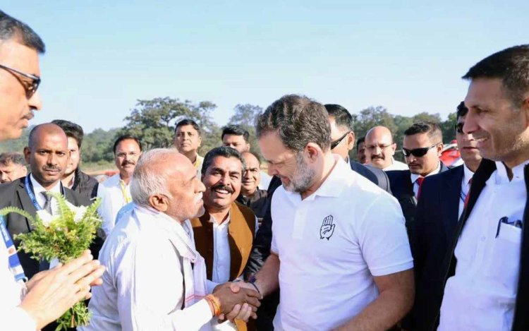 नर्मदापुरम के जिला पंचायत सदस्य हाकम सिंह के रणनीतिक कौशल से प्रभावित हुए राहुल गांधी