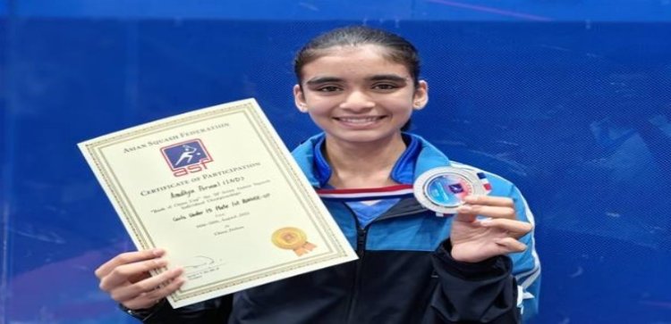 आराध्या पोरवाल ने जीता जूनियर नेशनल स्क्वैश चैंपियन 2025 का खिताब