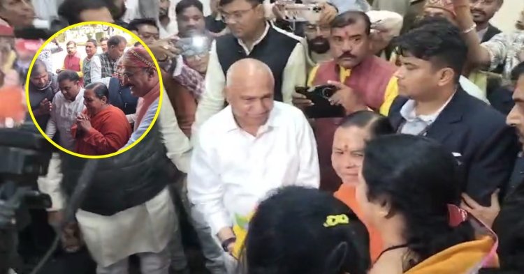 प्रदेश  बीजेपी कार्यालय पहुंचीं पूर्व CM उमा भारती