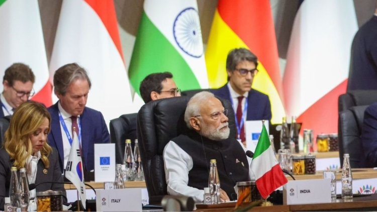 G-20 शिखर सम्मेलन को PM मोदी ने किया संबोधित,  समावेशी विकास पर दिया जोर