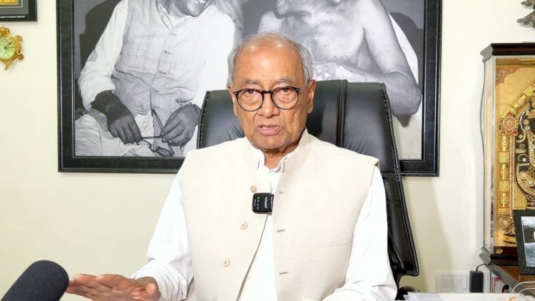 दिग्विजय सिंह का आरोप: कमीशनखोरी अभी भी जारी, पंचायत प्रतिनिधियों की सुनवाई नहीं