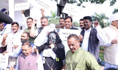 MP विधानसभा का पहला दिन: सदन में उठा जहरीली सिरप का मुद्दा, बच्चों का पुतला लेकर पहुंचे कांग्रेसी, जानिए पहले दिन क्या-क्या हुआ