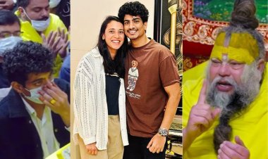 प्रेमानंद महाराज की शरण में पलाश मुच्छल, स्मृति मंधाना से शादी टलने के बाद से विवादों में म्यूजिक कंपोजर