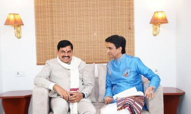 CM डॉ. मोहन यादव से मिले प्रसिद्ध कवि कुमार विश्वास