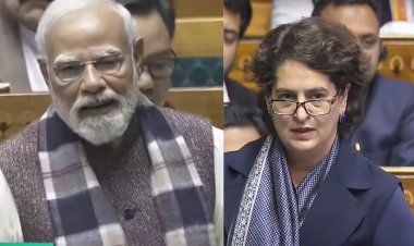 वंदे मातरम् पर बहस: पीएम- कांग्रेस ने वंदे मातरम् के टुकड़े किए, प्रियंका बोलीं- देश का ध्यान भटकाया जा रहा