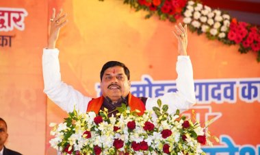 भोपाल- इंदौर हाईवे पर विक्रमादित्य द्वार का भूमिपूजन: CM ने दी नसीहत- मृत्यु भोज-शादी में पैसा फालतू मत उड़ाना