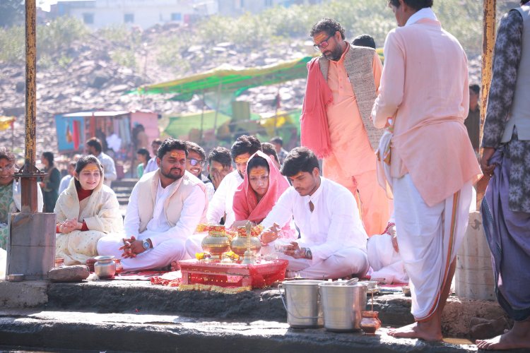 मां नर्मदा की परिक्रमा पर निकले सीएम डॉ. यादव के बेटे अभिमन्यु, देखें तस्वीरें