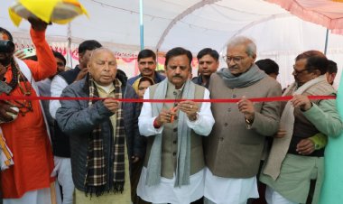 खंधो माता मंदिर में विकास कार्यों की शुरुआत, डिप्टी CM ने किया भूमिपूजन