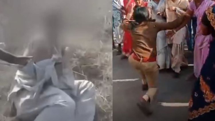 माफ कर दो भाई.. महिला पुलिसकर्मी के कपड़े फाड़े, उद्रवियों का दिल नहीं पसीजा