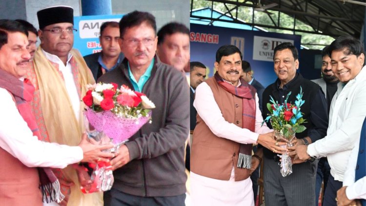 CM डॉ. मोहन यादव ने इंटर प्रेस क्रिकेट टूर्नामेंट का किया शुभारंभ